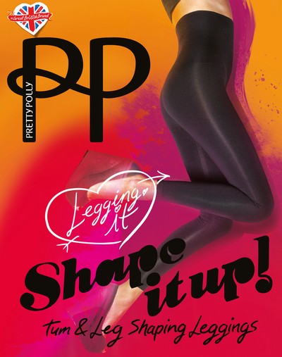 Shape It Up - Blickdichte, figurformende Leggings von Pretty Polly