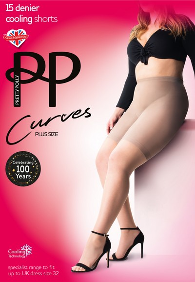 Panty mit Khleffekt fr Frauen mit weiblichen Rundungen Curves von Pretty Polly