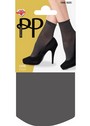 Semi-blickdichte Feinsöckchen mit glitzerndem, diagonalem Design von Pretty Polly