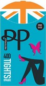 Semi-blickdichte matte Feinstrumpfhose 40 denier von Pretty Polly, schwarz