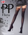 Strumpfhose mit sinnlicher Strumpfoptik Lace Mock Hold Ups von Pretty Polly, schwarz